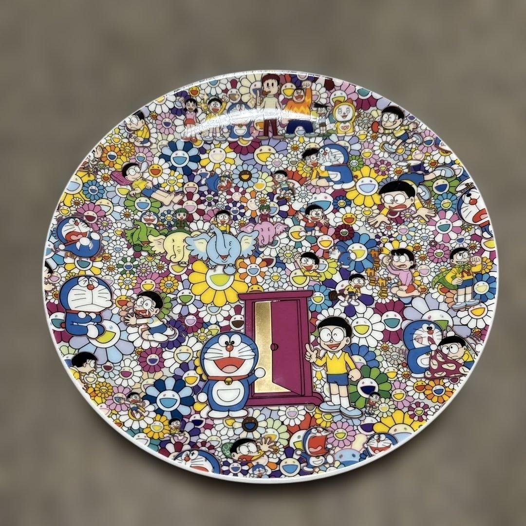 村上隆 ドラえもん展 皿 2017年
