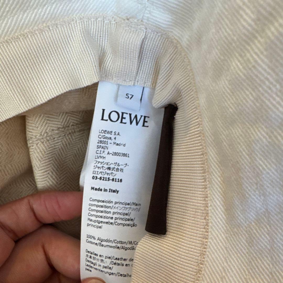 新品タグ付き 最安値 LOEWE バケットハット フィッシャーマンハット