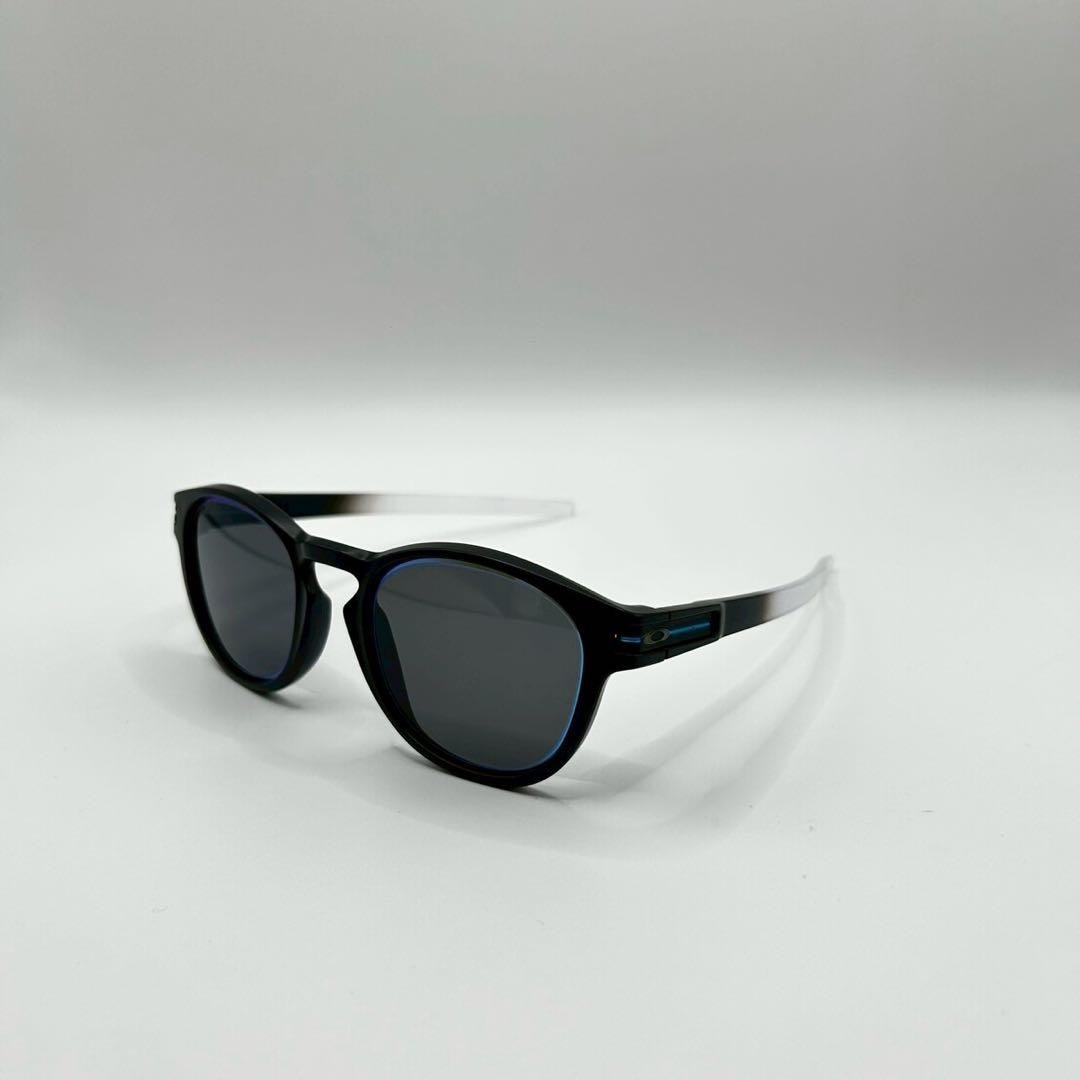 オークリーOAKLEY サングラス アジアンフィットブラック×ブルー　国内正規品