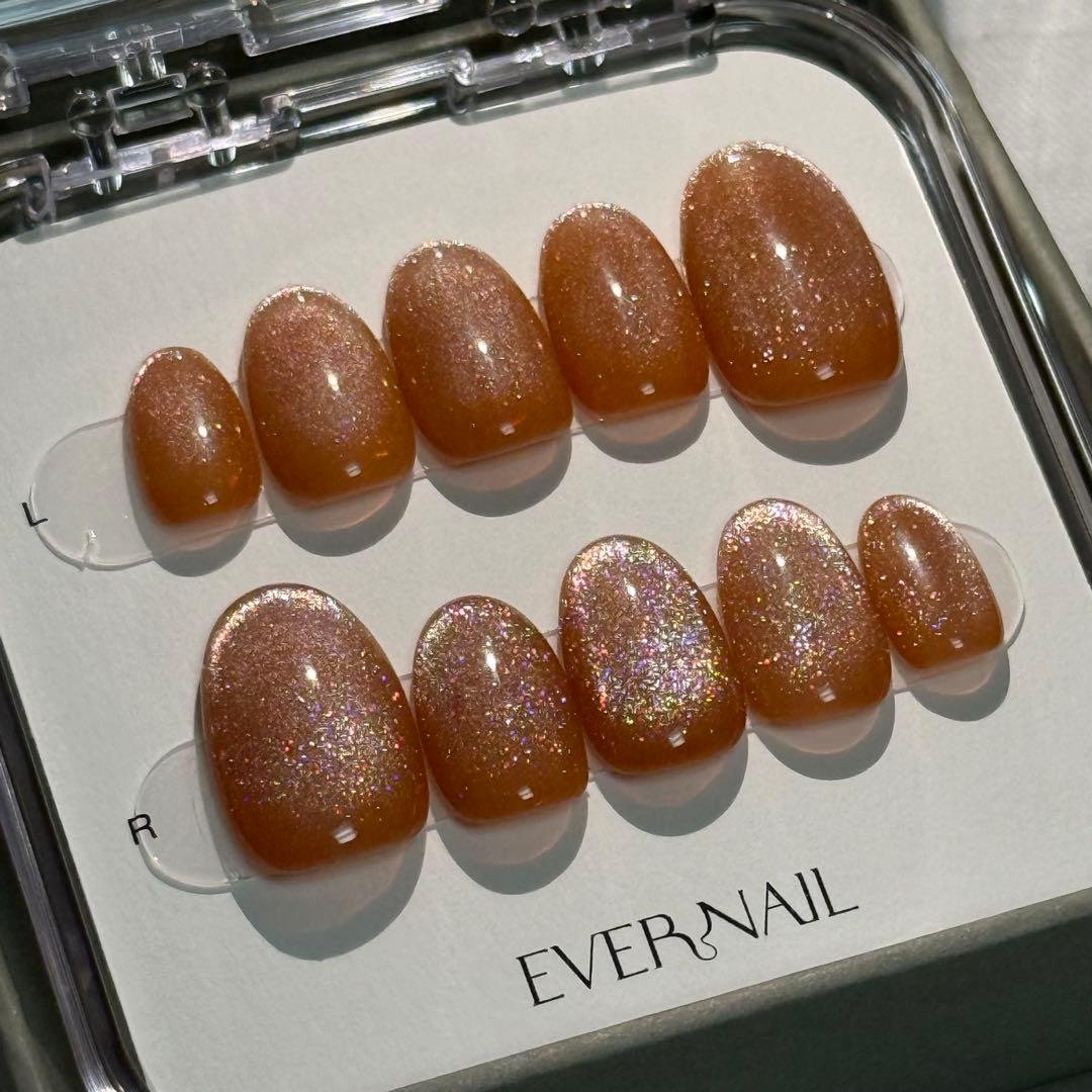 【新品未使用】EVER NAIL チップ K Juicy Orange Mag