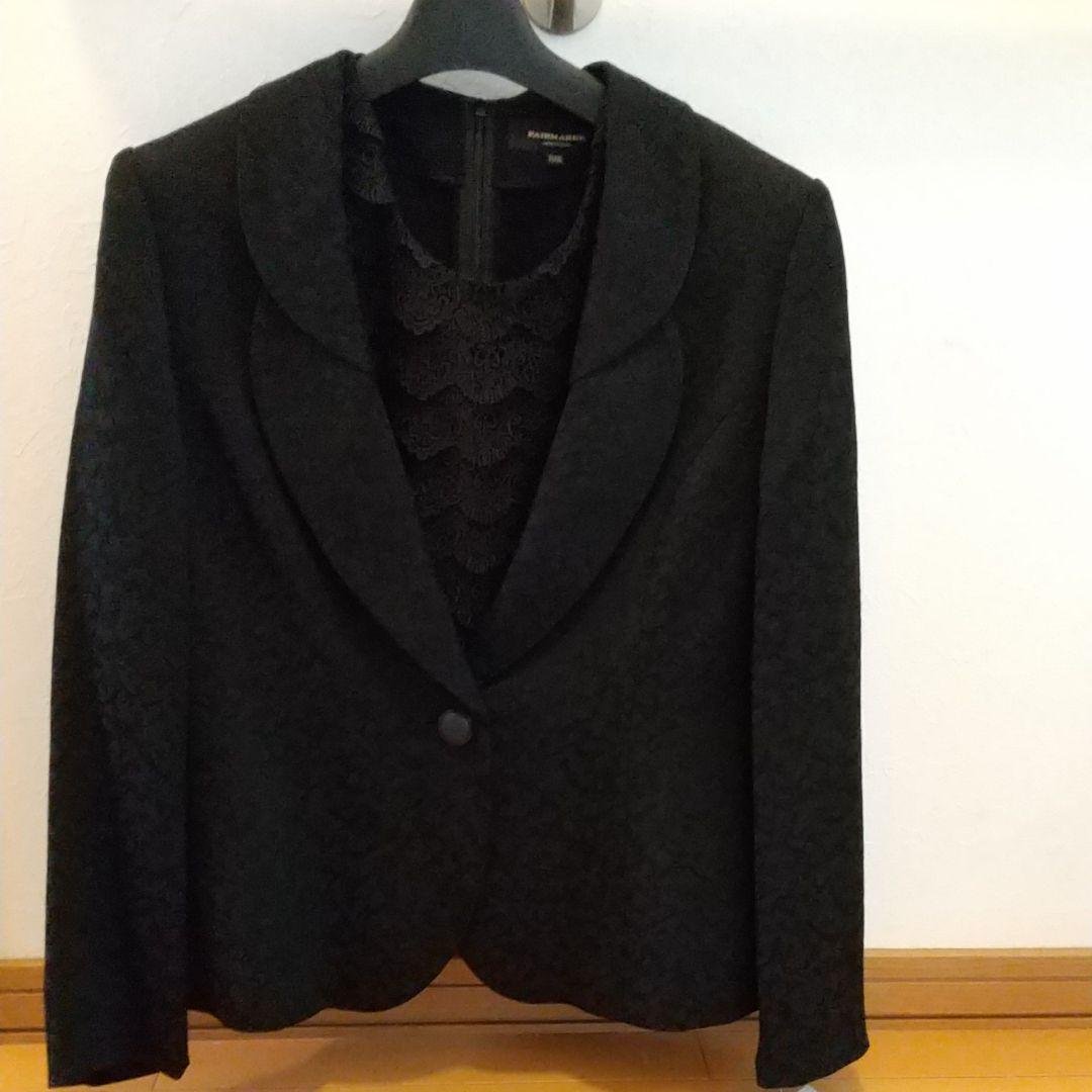 COCO ブラックフォーマルスーツ(米沢織)