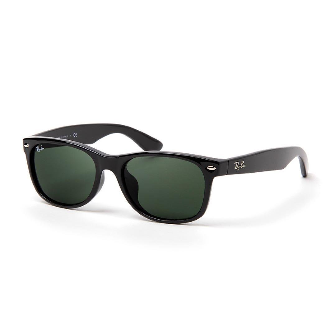 Ray-Ban ブラック サングラス ニューウェイファーラー RB2132F