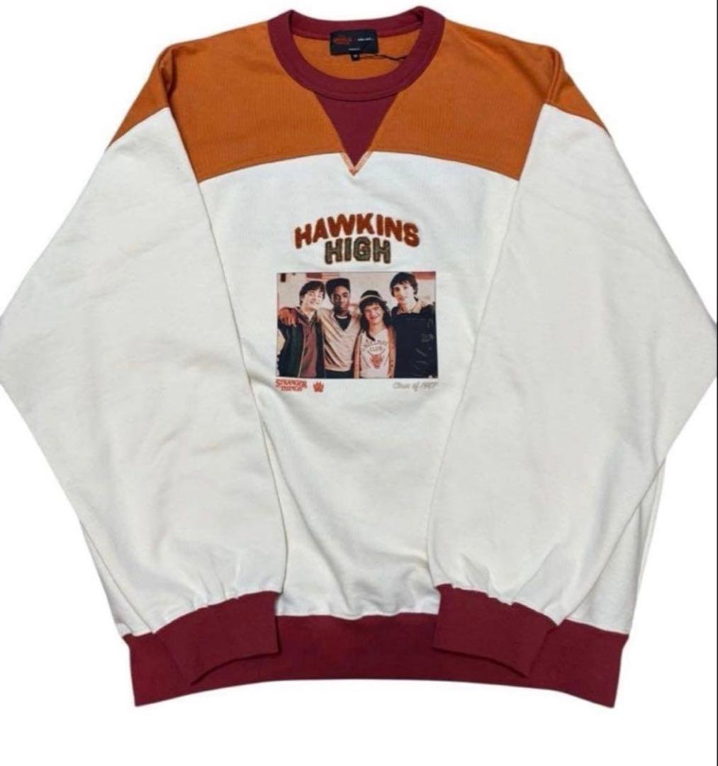 ニコアンド　ストレンジャーシングス　スウェット　Mサイズ