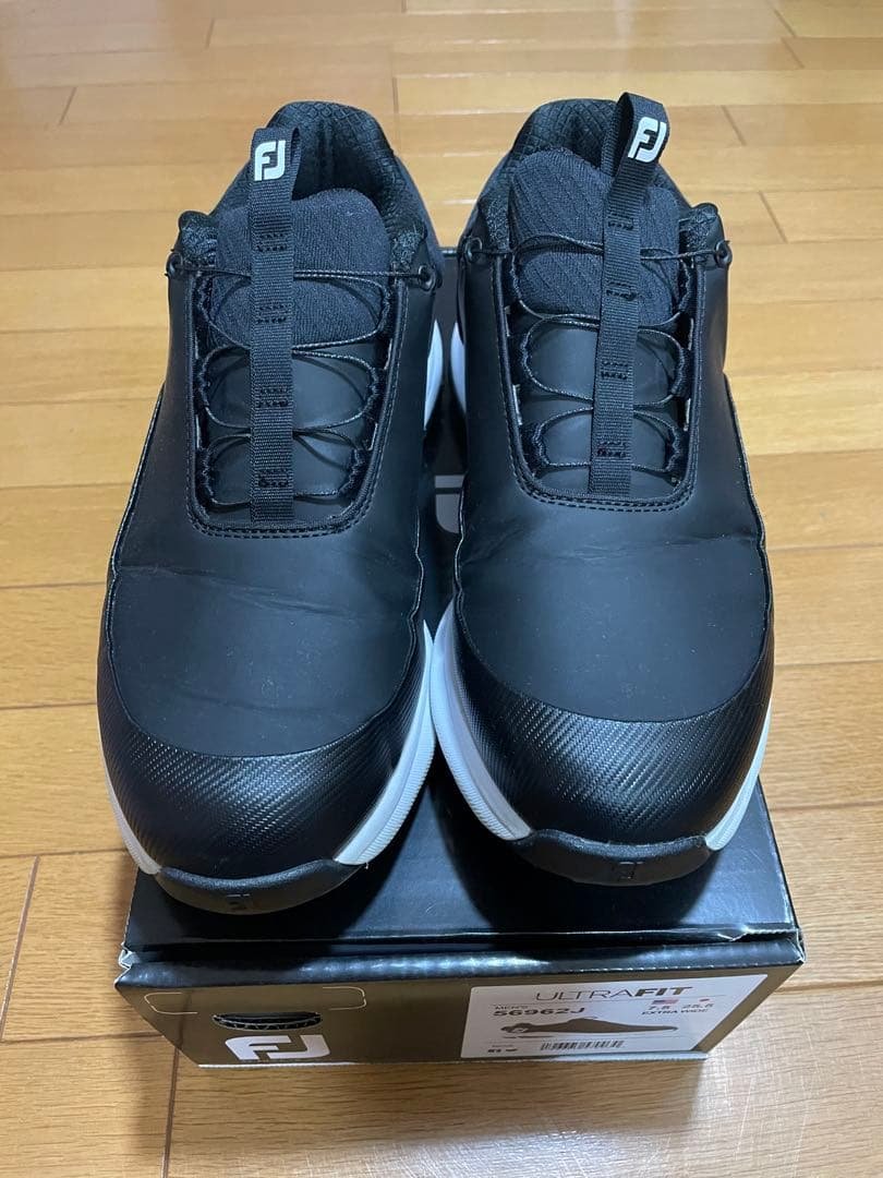 FootJoy Ultrafit BOAブラック ゴルフシューズ