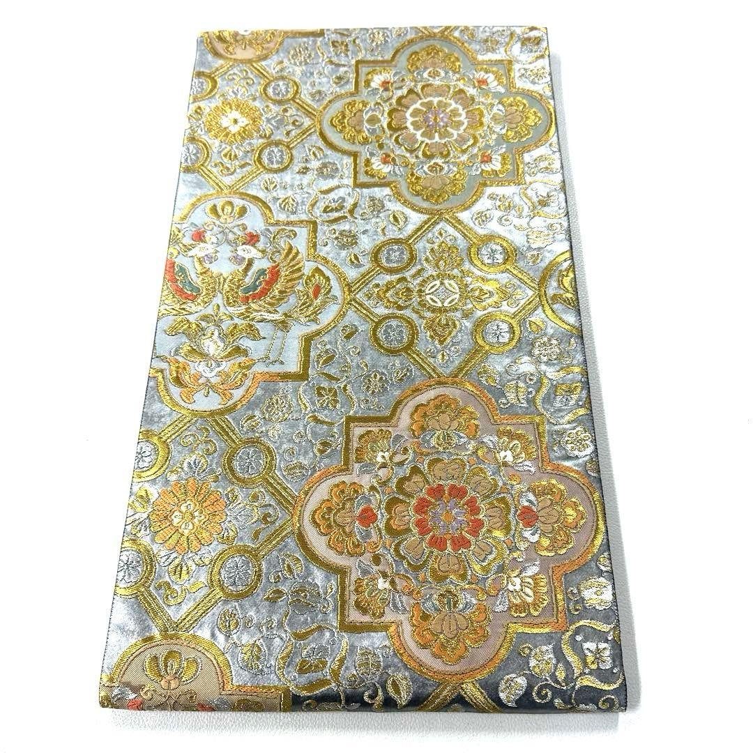 専用帯5132 ●となみ織物謹製 となみ帯 加賀百万石の世界 高級 正絹六通袋帯