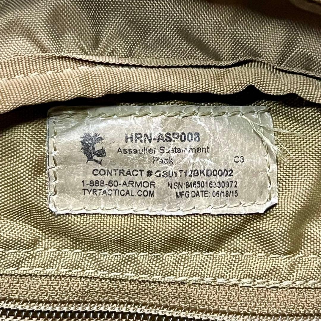 TYR Assaulter Sustainment Pack MC 訳アリ品