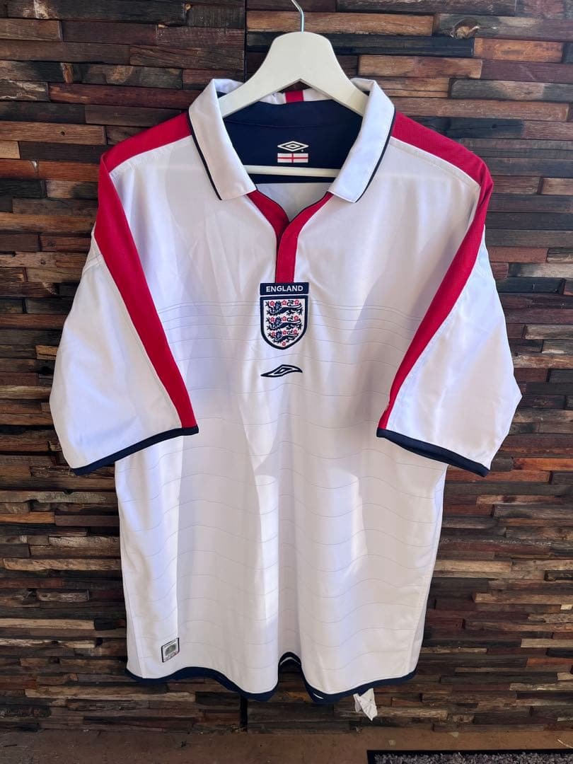 イングランド代表　リバーシブル半袖ユニフォーム　Umbro製サイズXL