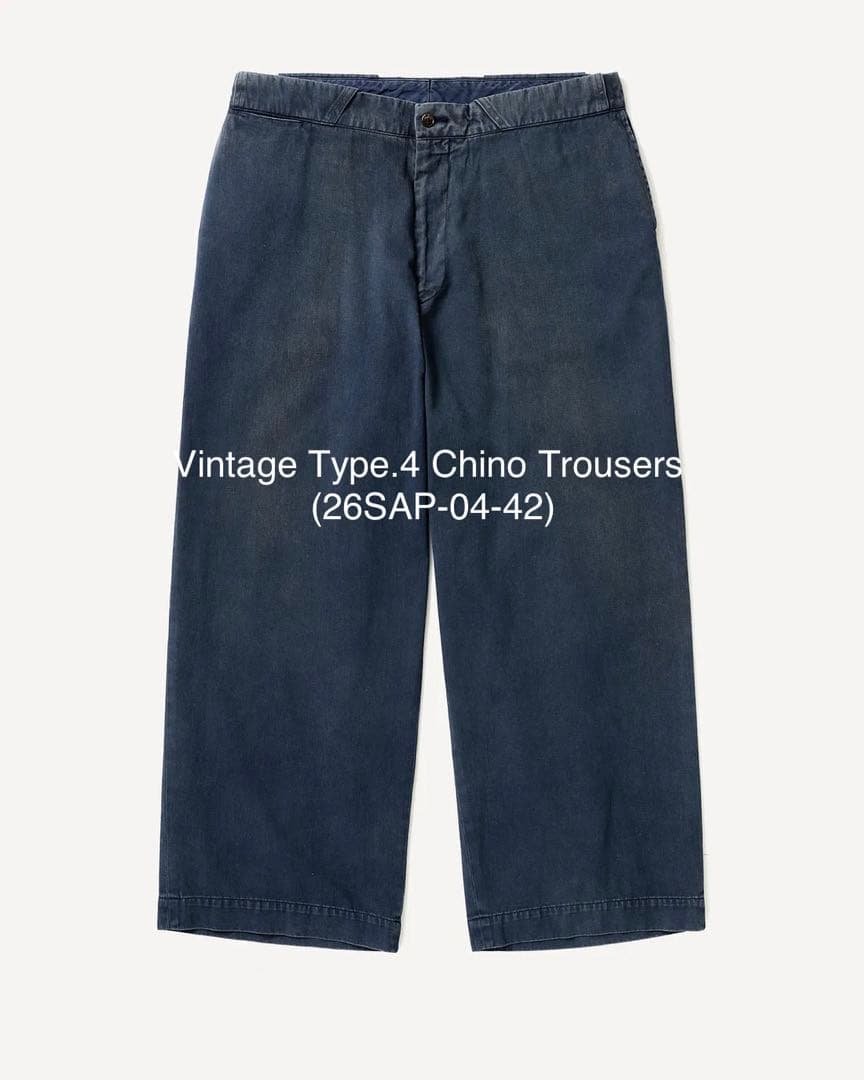 パンツ A.PRESSE Vintage Type.4 Chino Trousers