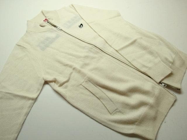 新品 PEARLY GATES マスターバニー カシミヤ100% ZIPセーター