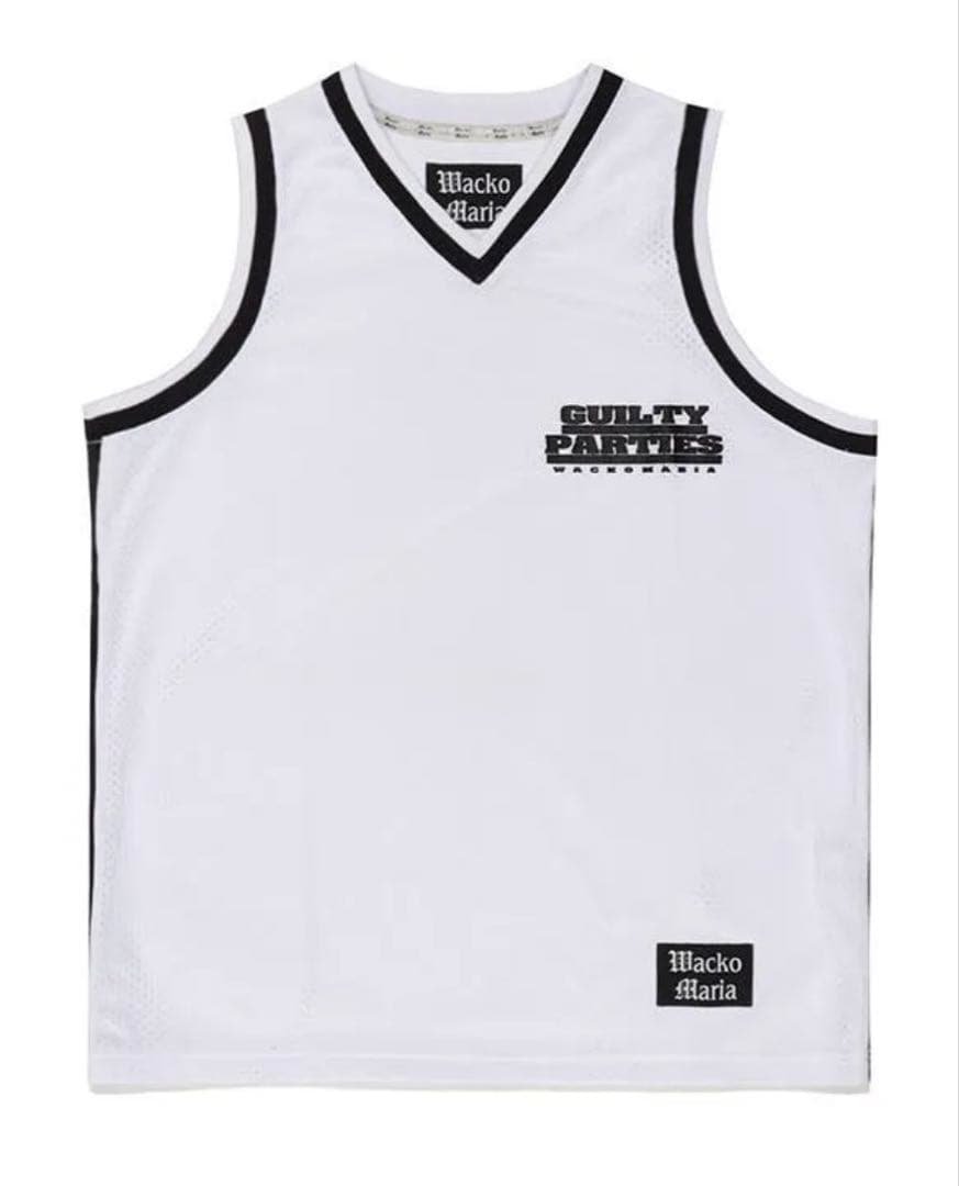 ワコマリア XL バスケットボールジャージー ノースリーブ タンクトップ シャツ