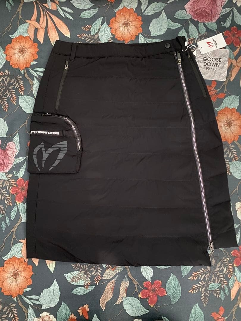 MASTER BUNNY EDITION ブラックダウンスカートサイズ2
