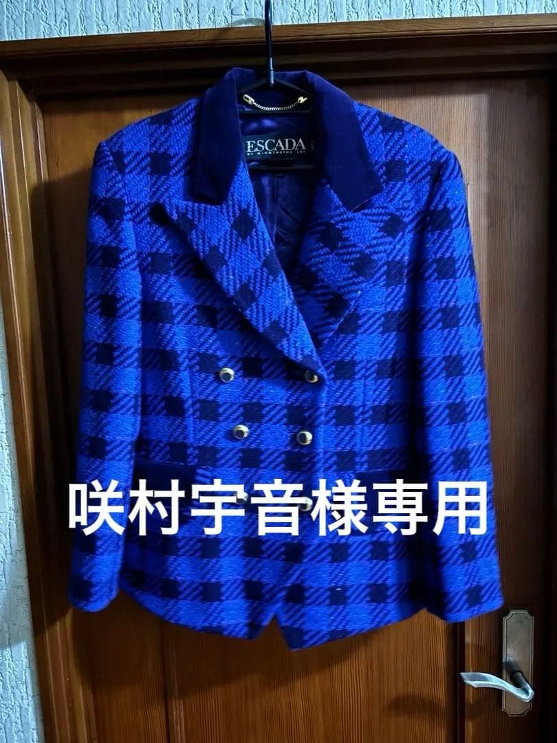 新品未使用ESCADA エスカーダ　ジャケット　レディース　36