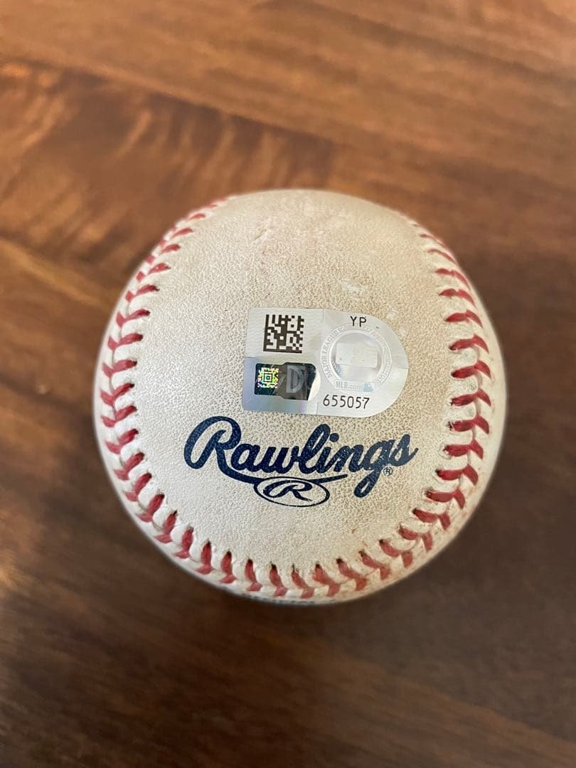 「千賀滉大」実投球ボール　VSマカッチェン