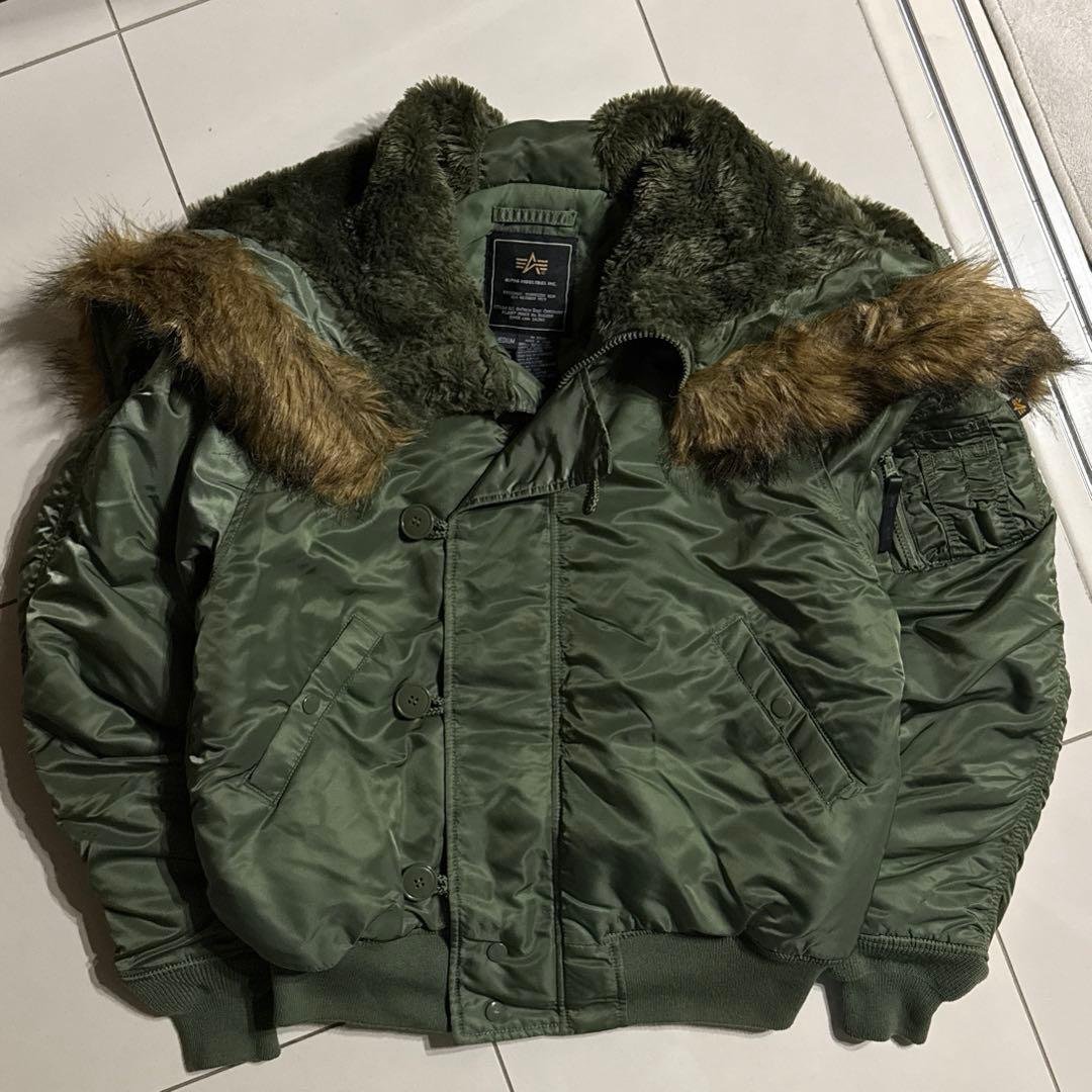 ALPHA INDUSTRIES N-2B フライトジャケット Mサイズ 短丈