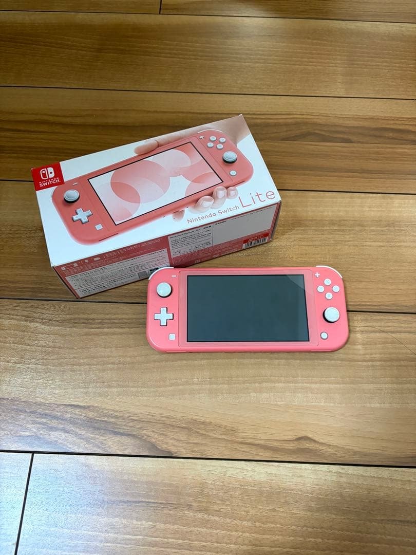 ジャンク品　スイッチライト　コーラル