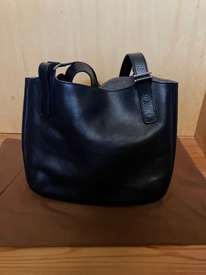 ヒロフ　HIROFU 【ソーロ】　レザートートバッグ　M 2WAY