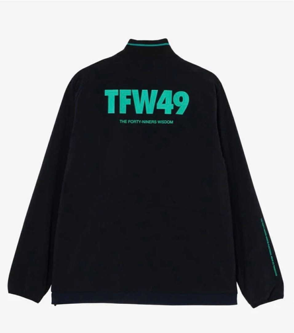 TFW49 ブラック ハーフジップジャケット