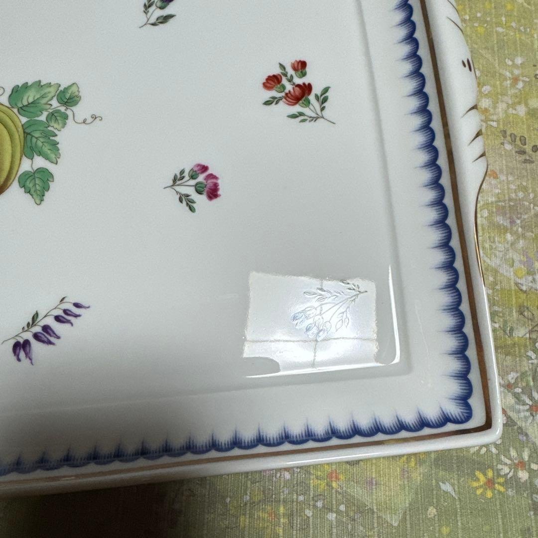 リチャードジノリ　イタリアンフルーツ　スクエアトレイ