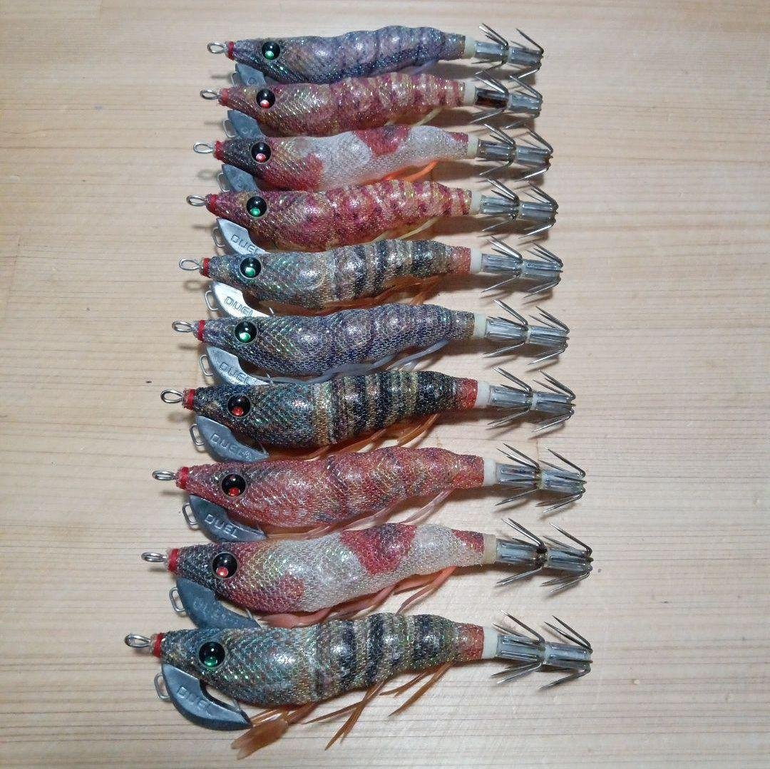 残り1組早い者勝ち　デュエル　パタパタ　リアルエビ　2.5号　10本