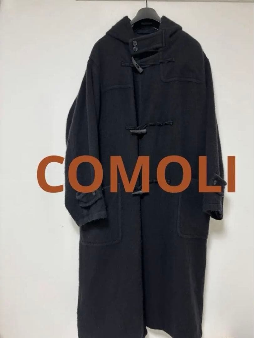 COMOLI カシミヤ 製品染めダッフルコート 2024AW