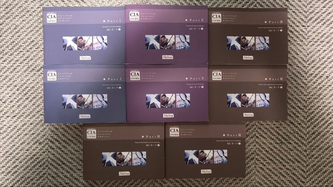 Abitus 公認内部監査人 CIA MCカードセット
