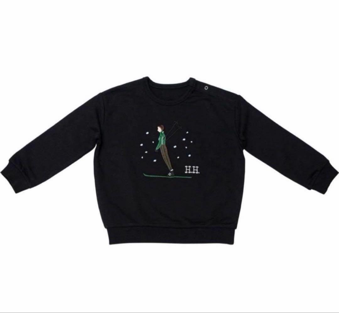 た*こ様 House on the Hill Sweatshirt Black