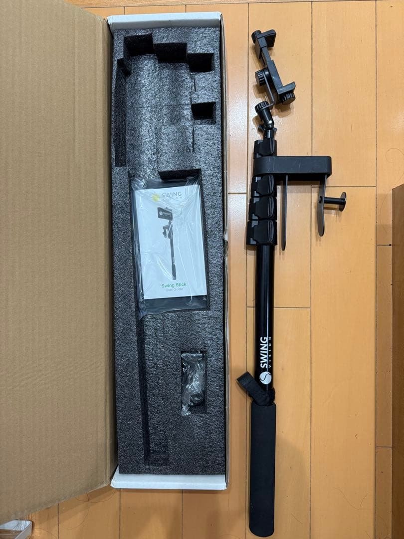 テニス用映像解析サービスSwingVision用撮影スティック