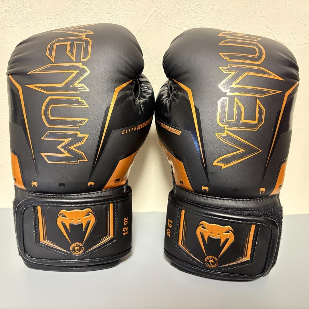 VENUM ヴェナム ELITE EVO ボクシンググローブ 12オンス 現状品