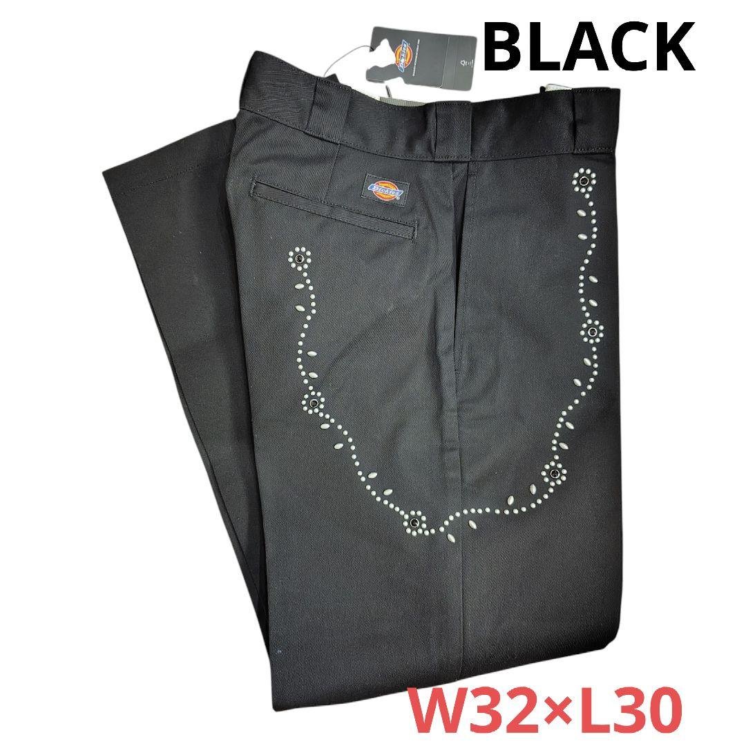 ディッキーズ874スタッズカスタム■W32キムタク木村拓哉HTC古着