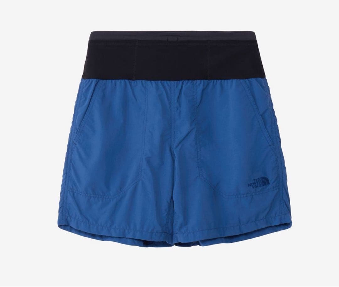 タグ付き新品　フリーランショーツ　ノースフェイス　青色　メンズLサイズ