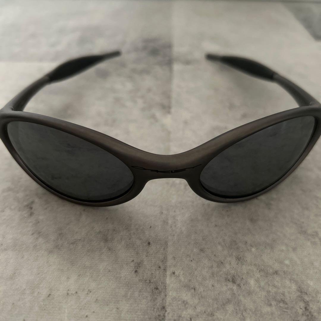 90s オークリー アイジャケット サングラス グレー