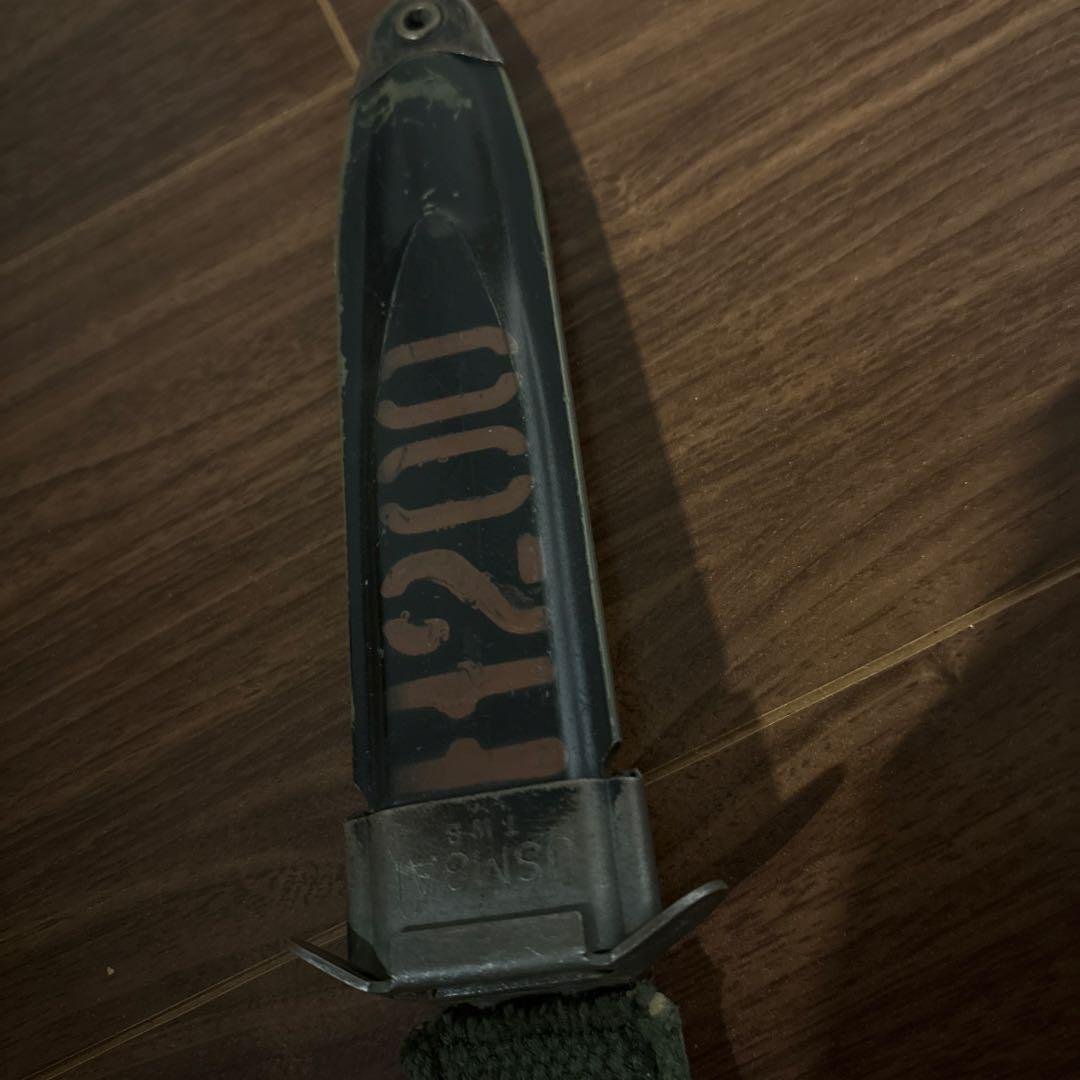 b*k様 【米軍実物】ベトナム戦争M7銃剣切断合法品 INPERIAL社製　値下