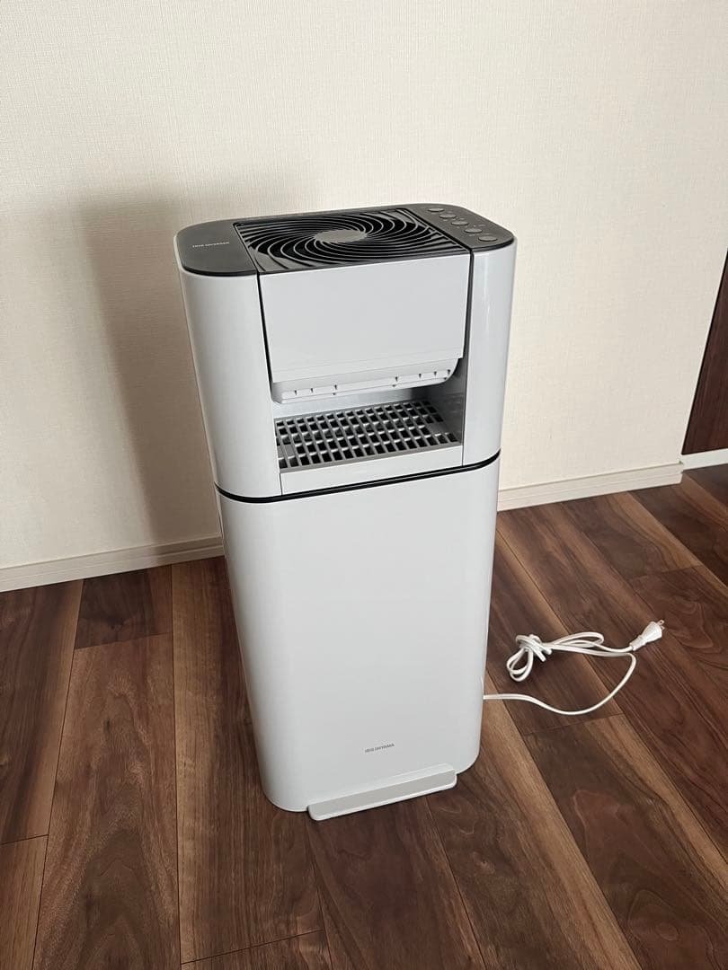 サーキュレーター衣類乾燥除湿機 グレー（アイリスオーヤマ IJDC-N50-H）