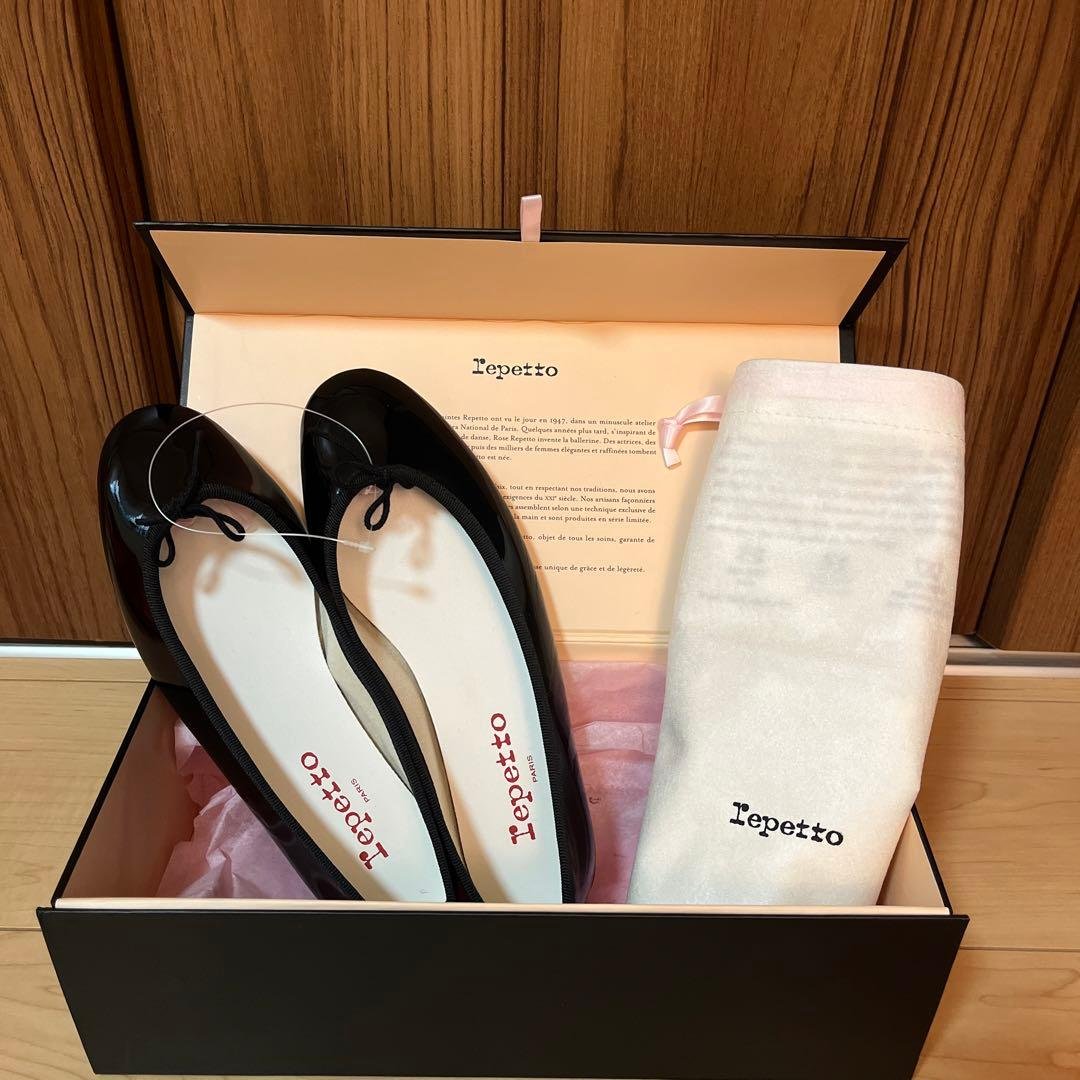 新品Repettoバレエフラット シューズ 23 cm ¥41800