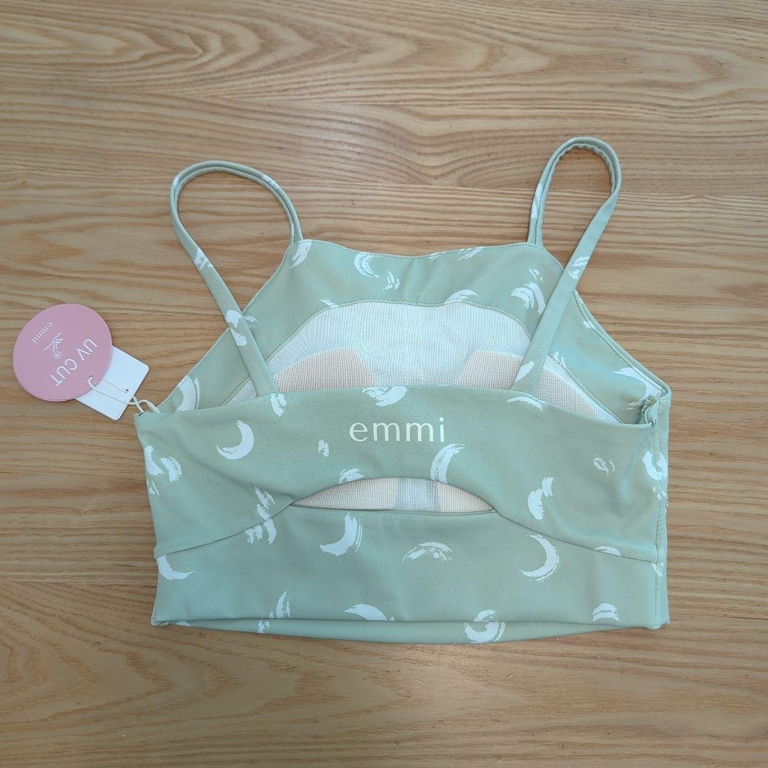 emmi ヨガ ムーン柄 ヨガウェアセット