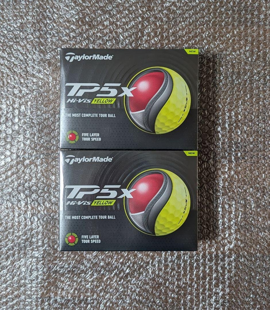 新品　テーラーメイド TP5x イエロー 2024年モデル 2ダース