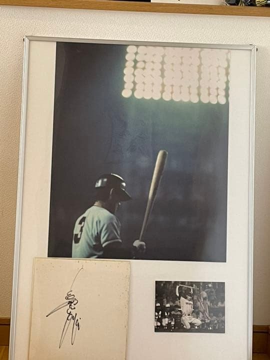 m*o様 ⭐️読売巨人、長嶋茂雄、特大生写真パネル&直筆サイン&写真
