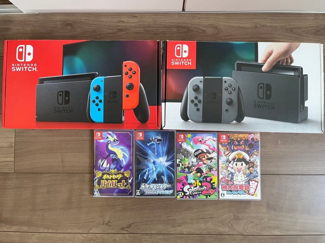 お値下中！Nintendo Switch 本体2台 ソフトセット