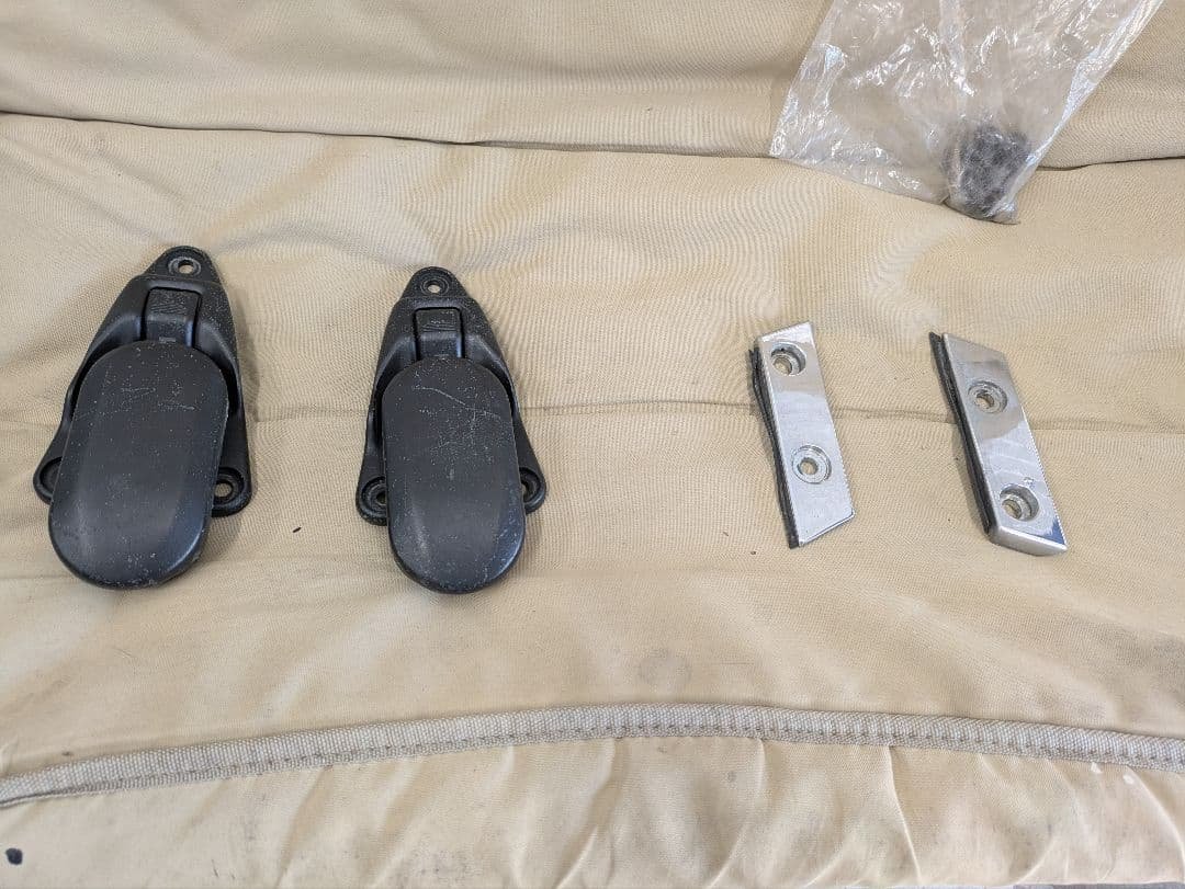 na8c na6cハードトップ用サイドヒンジ左右セット ブラック・シルバー