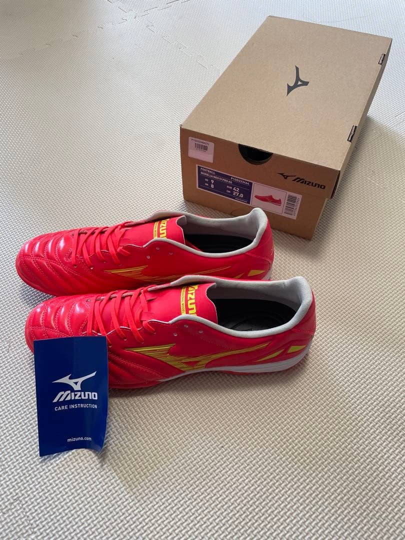 未使用　日本未発売！ミズノ モレリア ネオ4 プロ AS 27cm