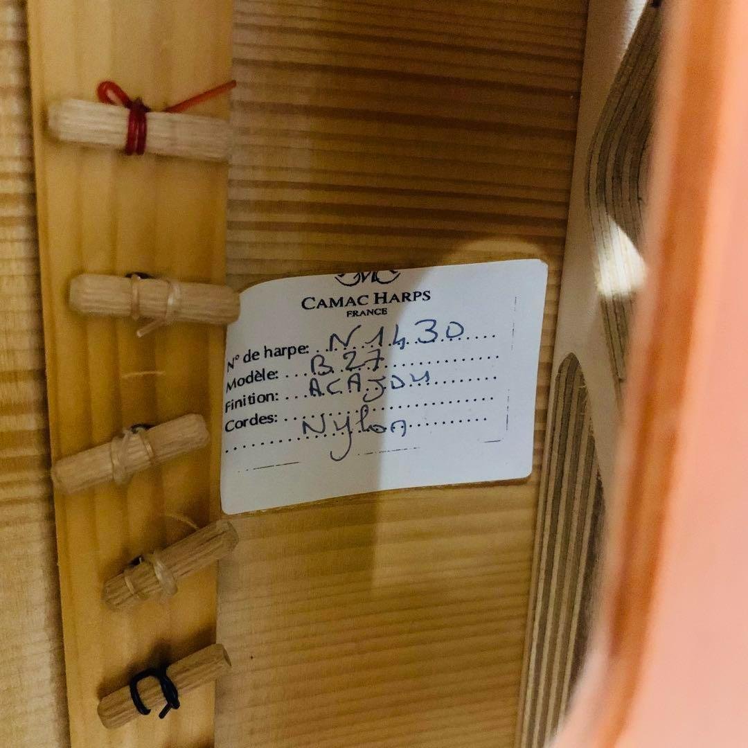 ［希少］CAMAC ハープ　カマック　27弦　B27 HARPS