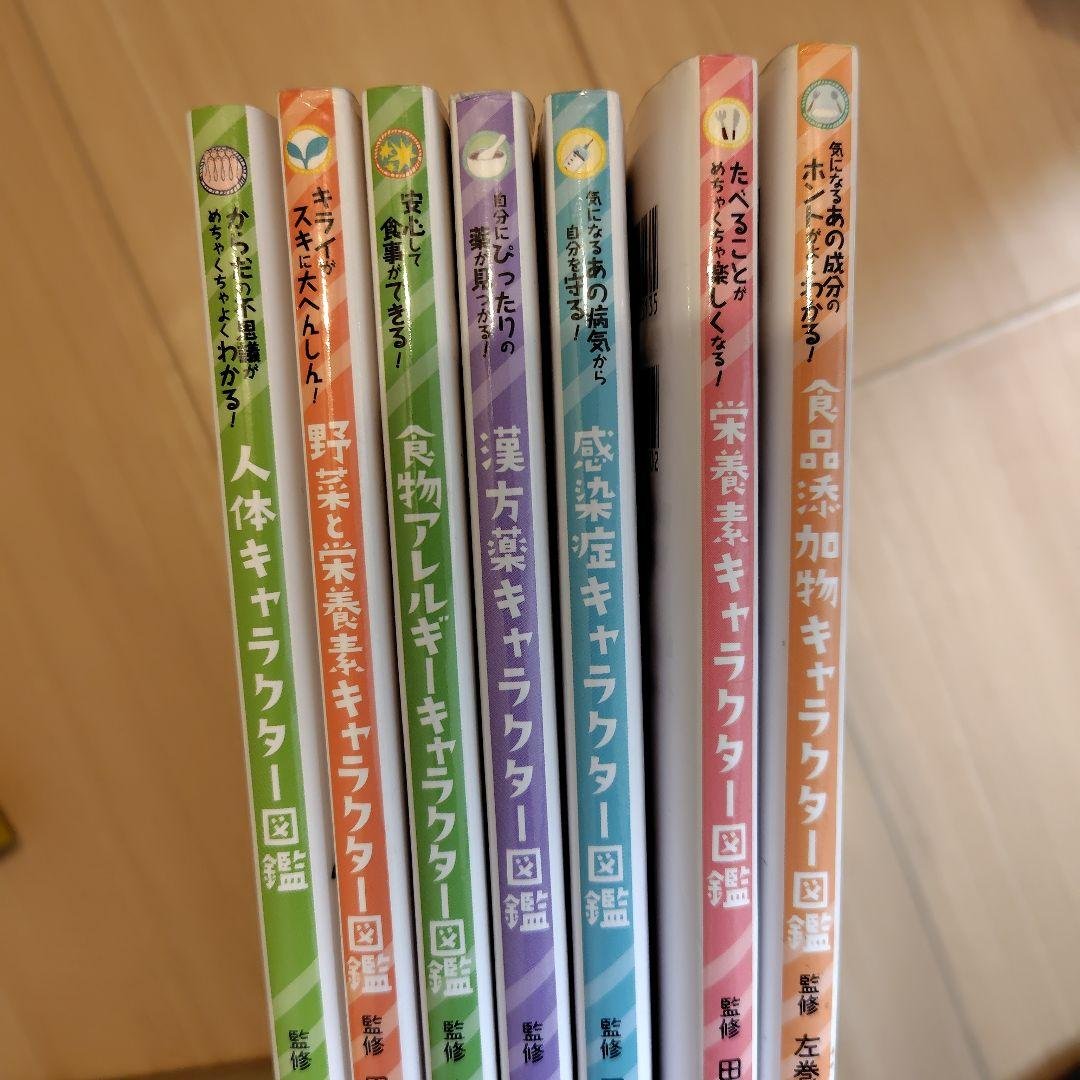 日本図書センター　キャラクター図鑑　７冊セット