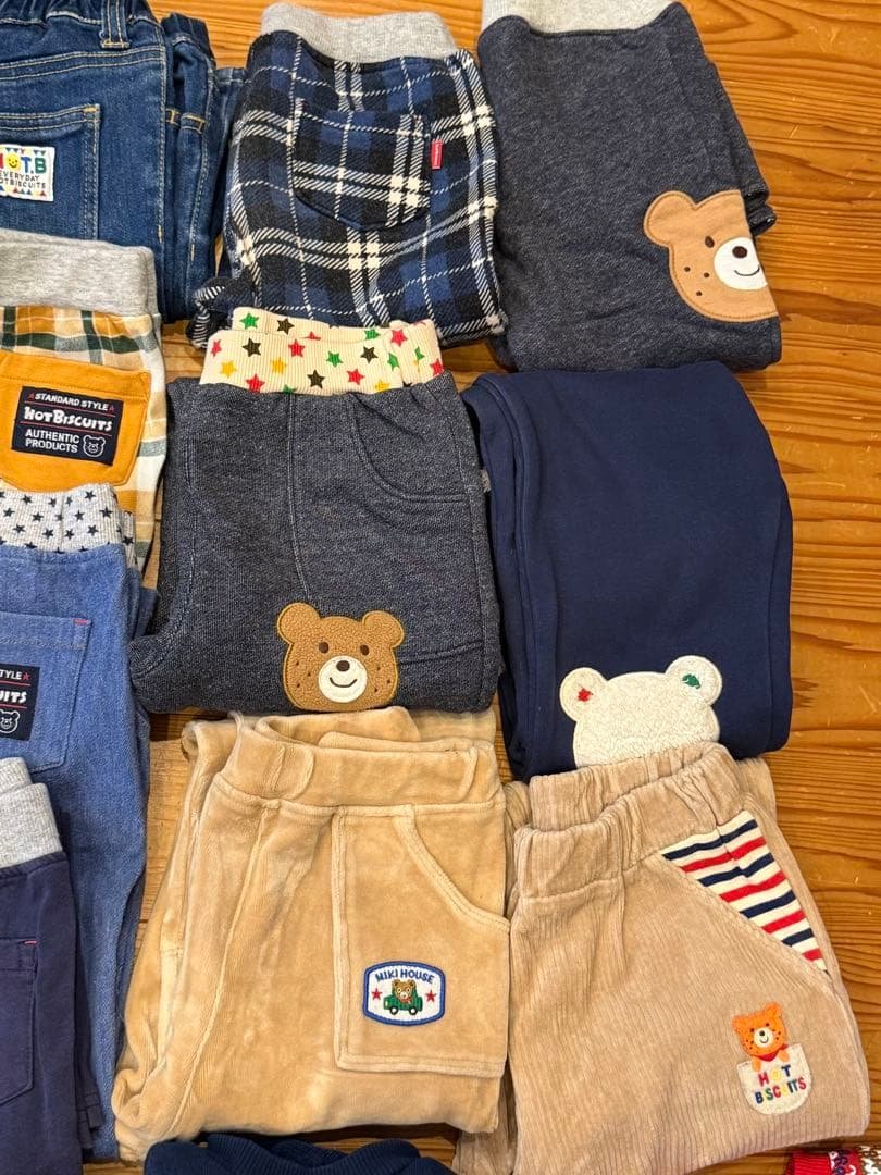 ミキハウス 子供服セット 110cm 61点