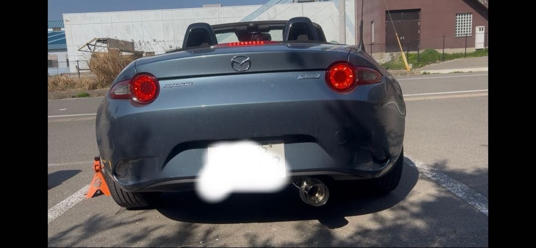 マツダ NDロードスター用 砲弾マフラー ARsports製