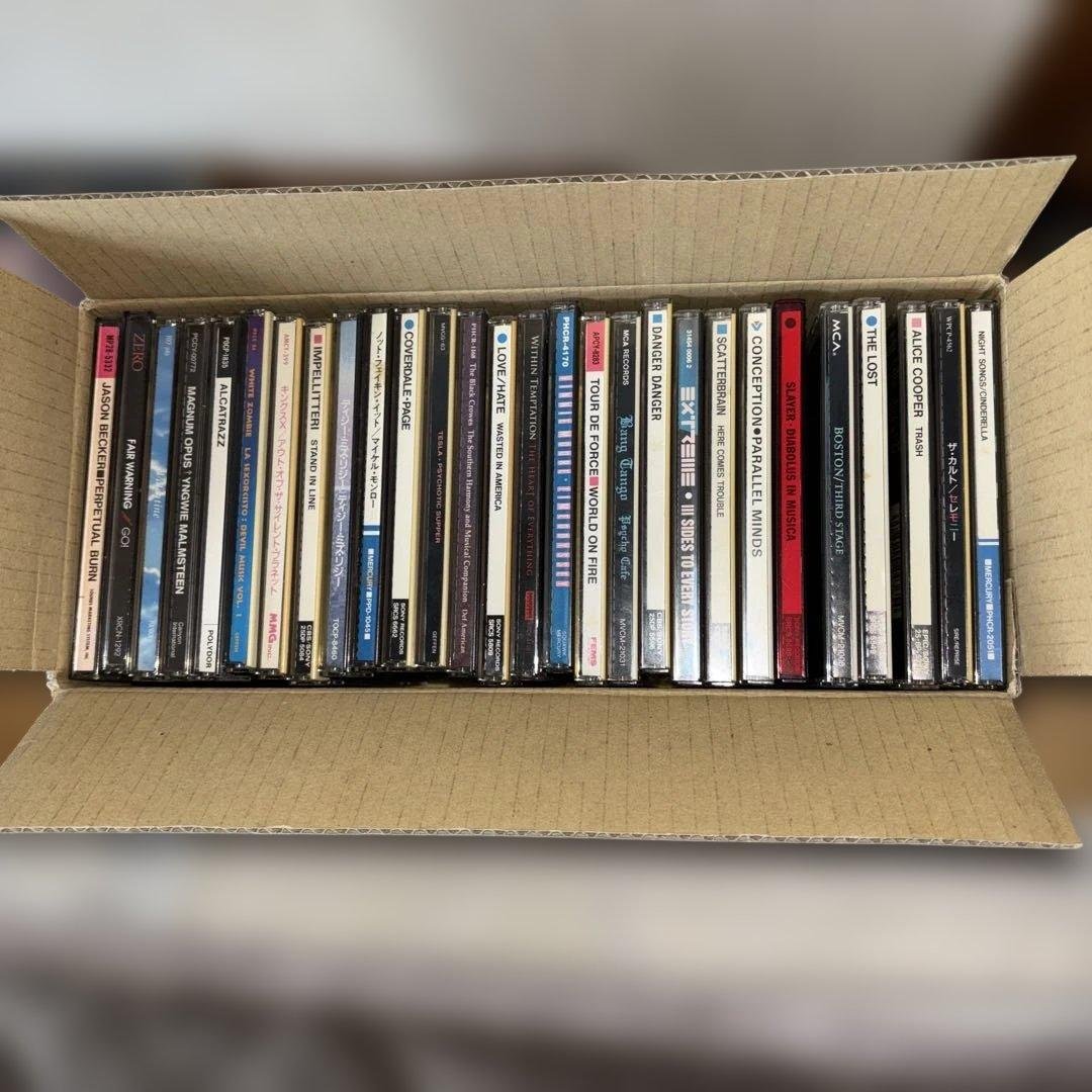 洋楽ハードロック＆ヘヴィメタルまとめ売り 28枚