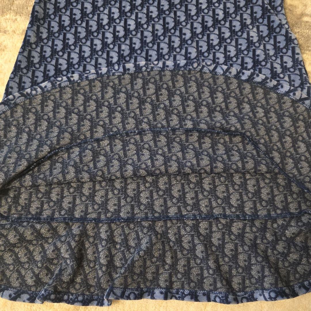 定価12万ChristanDior ベロア トロッター オブリーク ワンピース