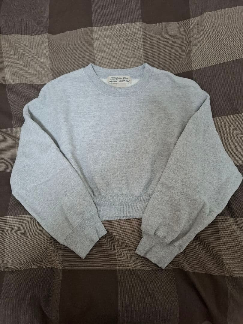 THE SHISHIKUI Brused Crew Sweat グレーxxs