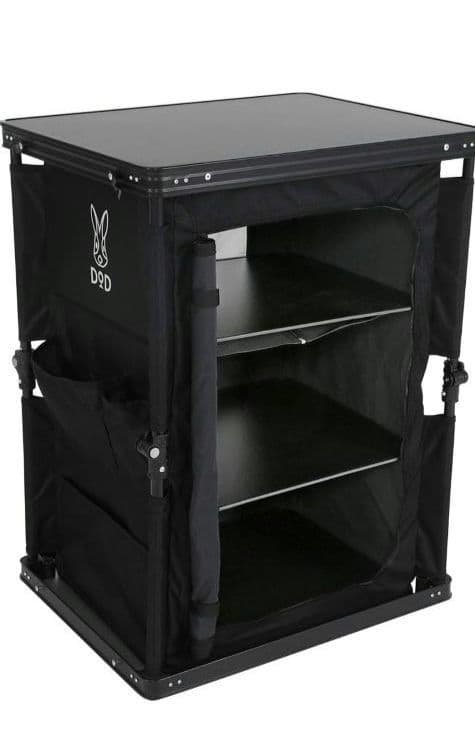 DOD　マルチキッチンテーブル　ブラック