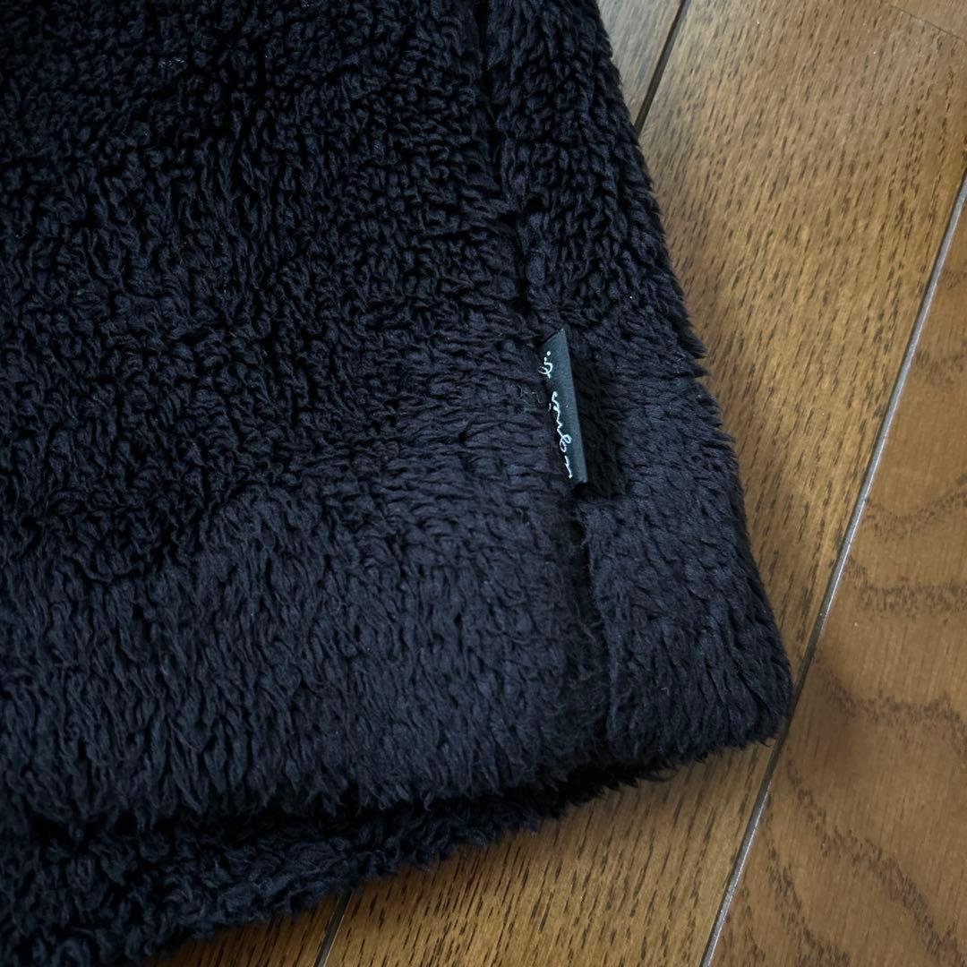 アニエスベーアダムエロペ コラボプレッションカーディガン ボア