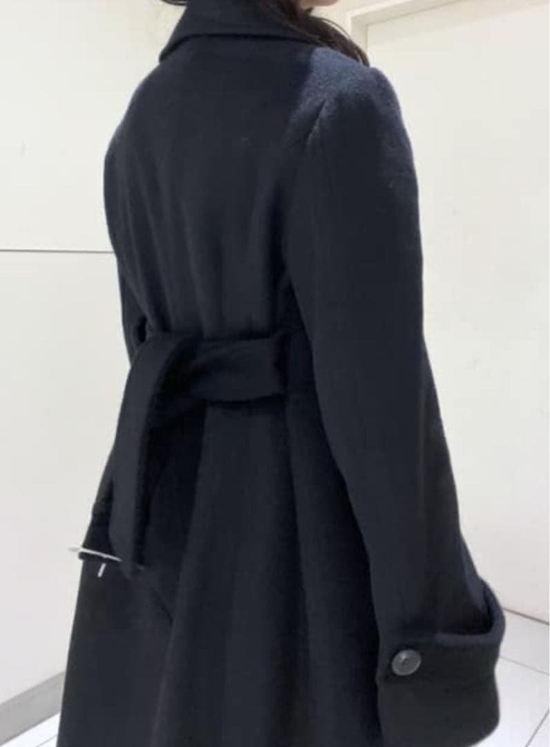 【rienda】ダブルカラーシェイプドチェスターコート